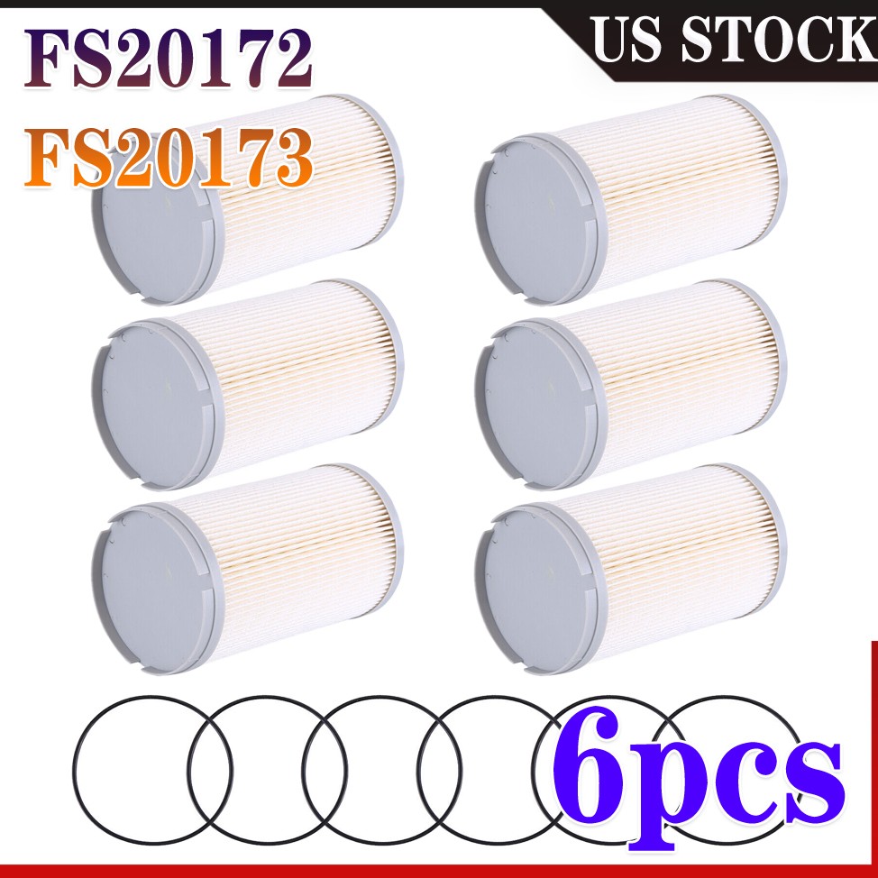 6PCS FS20172 Fuel Filter Fit Peterbilt·Kenworth K37-1012 K37-1011 PF46081✨
