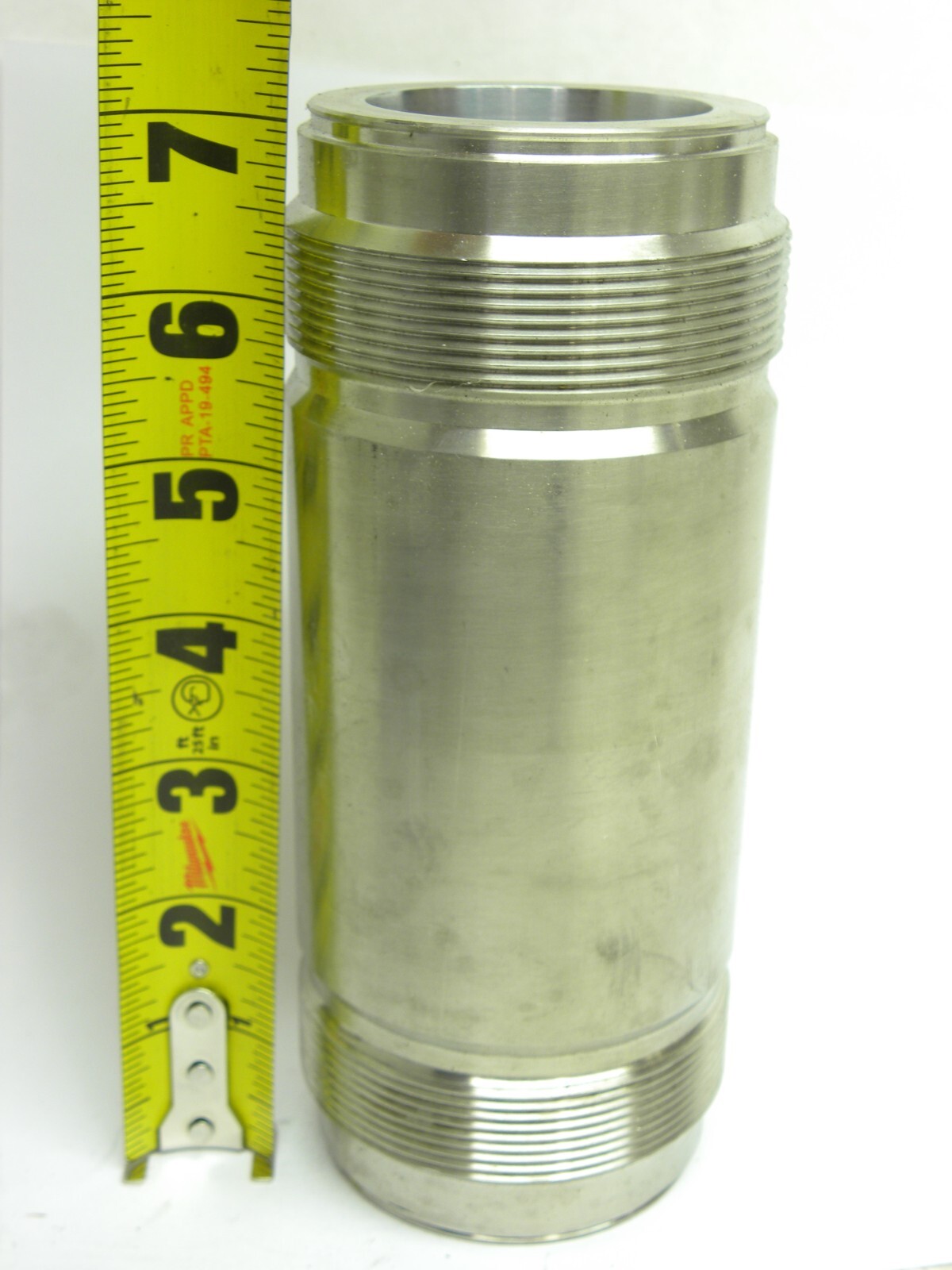 NEW OLD STOCK - ORIGINAL GRACO PUMP CYLINDER SLEEVE THICK WALL STEEL THREADED