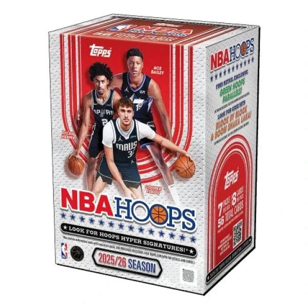 2025-26 Topps NBA Hoops Basketball Blaster Box New Sealed 2025/26 2025-26 Topps NBA Hoops Basketball Blaster Box New Sealed 2025/26
