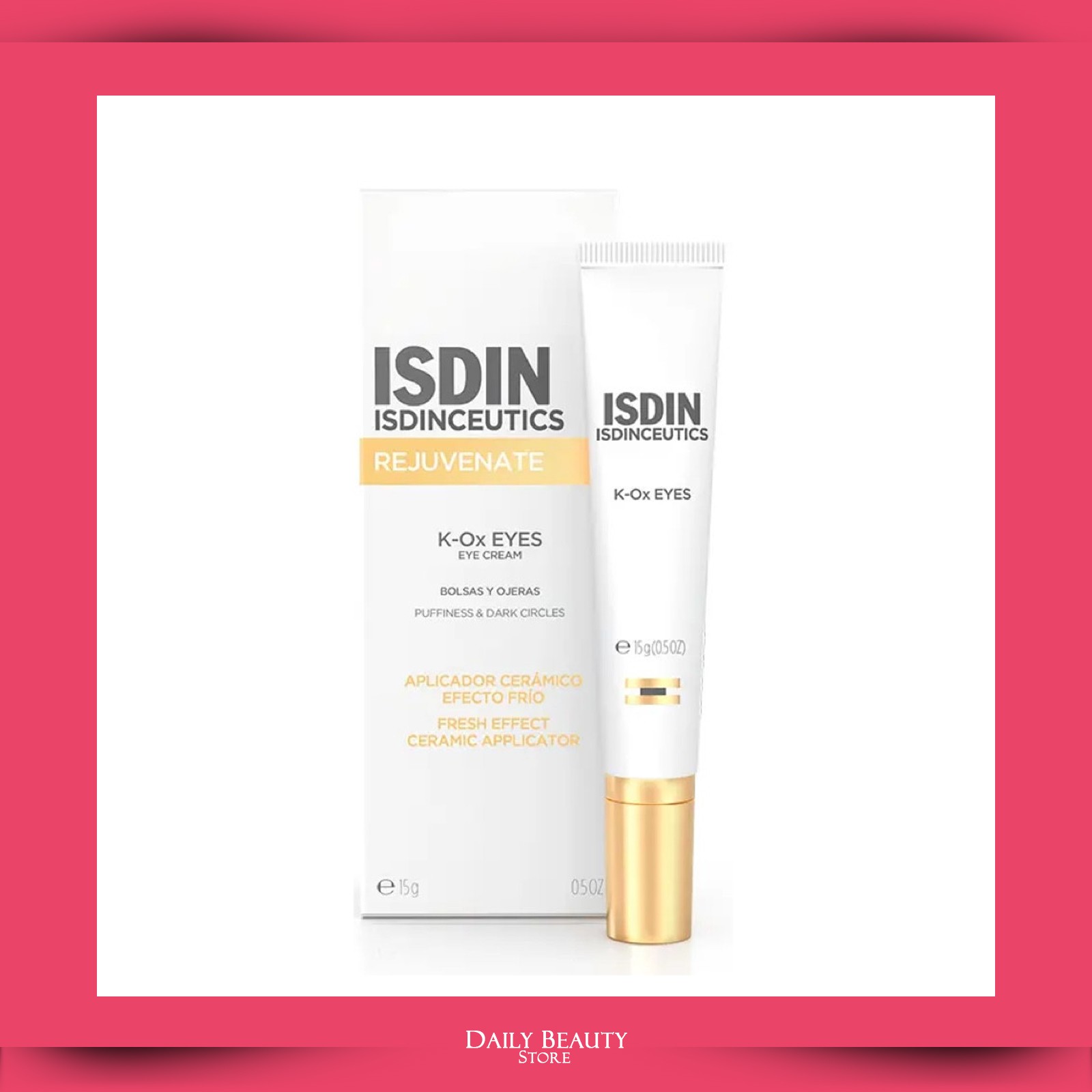 ISDIN Isdinceutics K-Ox Eyes Cream 15g 0.5oz NEW SEALED FAST SHIP ISDIN Isdinceutics K-Ox Eyes Cream 15g 0.5oz NEW SEALED FAST SHIP