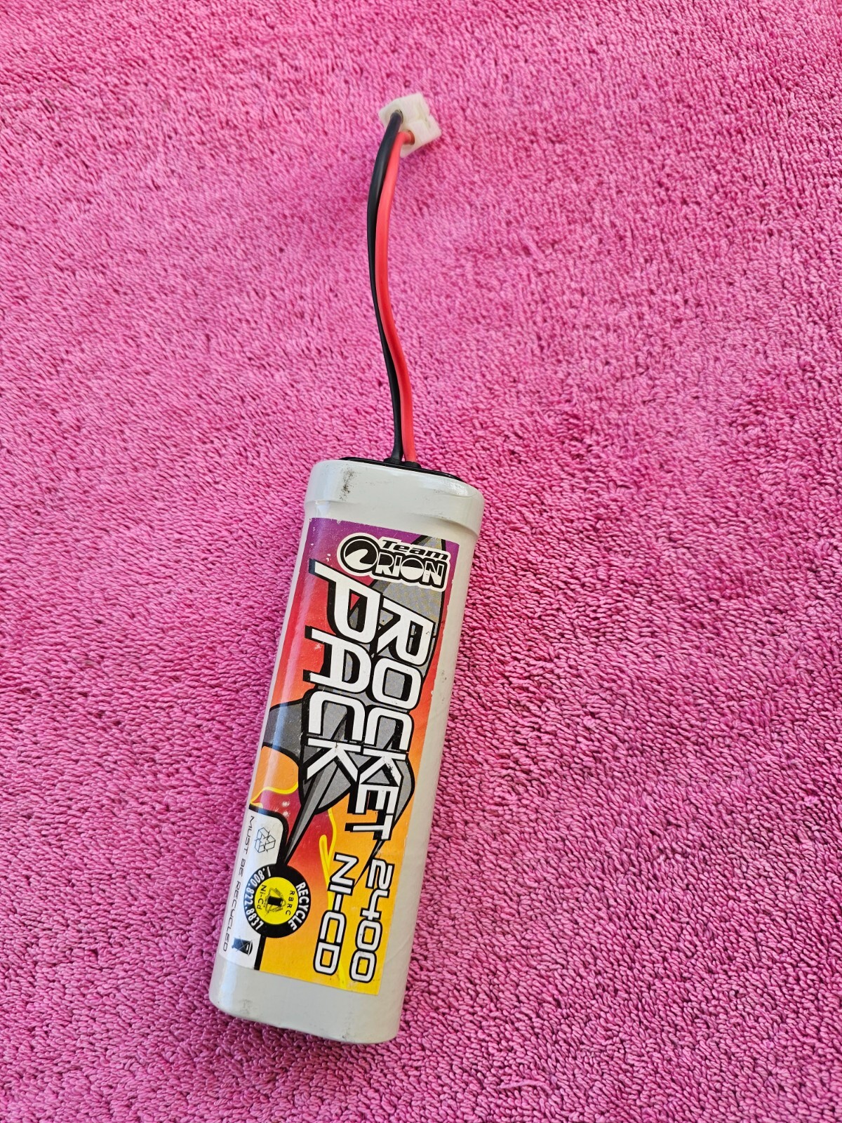 Team Orion Rocket Pack 2400 NI-CD Rechargeable Battery Pack Team Orion Rocket Pack 2400 NI-CD Rechargeable Battery Pack