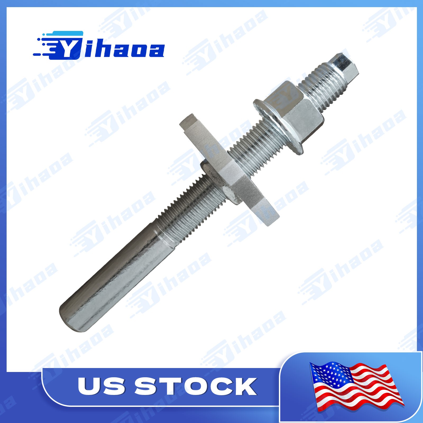 AGT Industrial ISDZJL-H12 Mini Excavator Track Idler Bolt AGT Industrial ISDZJL-H12 Mini Excavator Track Idler Bolt