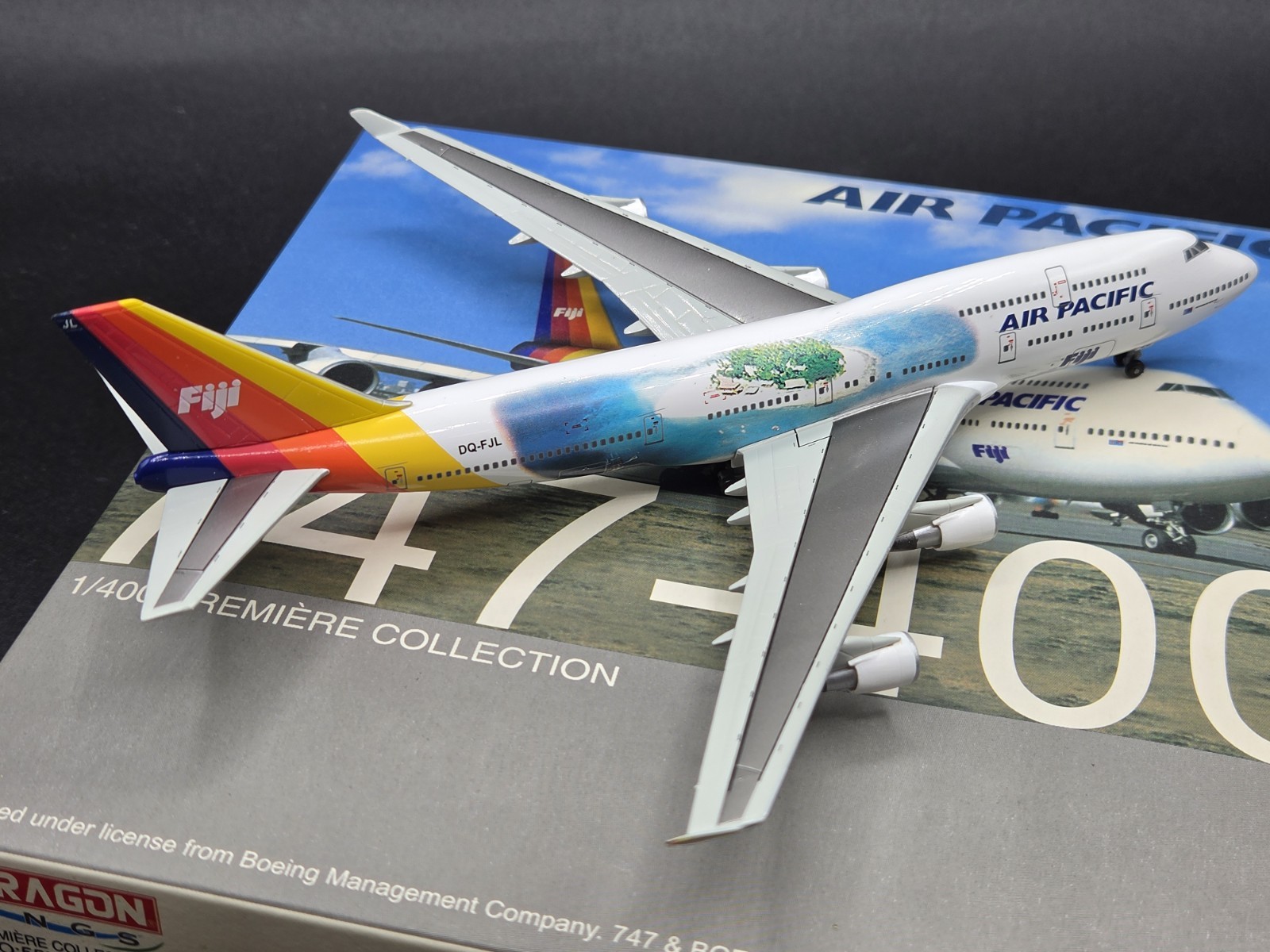 Dragon Wings Air Pacific Boeing 747-400 DQ-FJL 1/400 Scale - 55522