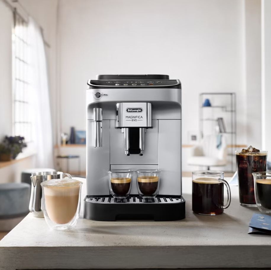 DELONGHI Magnifica Evo Automatic Espresso Machine Silver ECAM29034SB DELONGHI Magnifica Evo Automatic Espresso Machine Silver ECAM29034SB