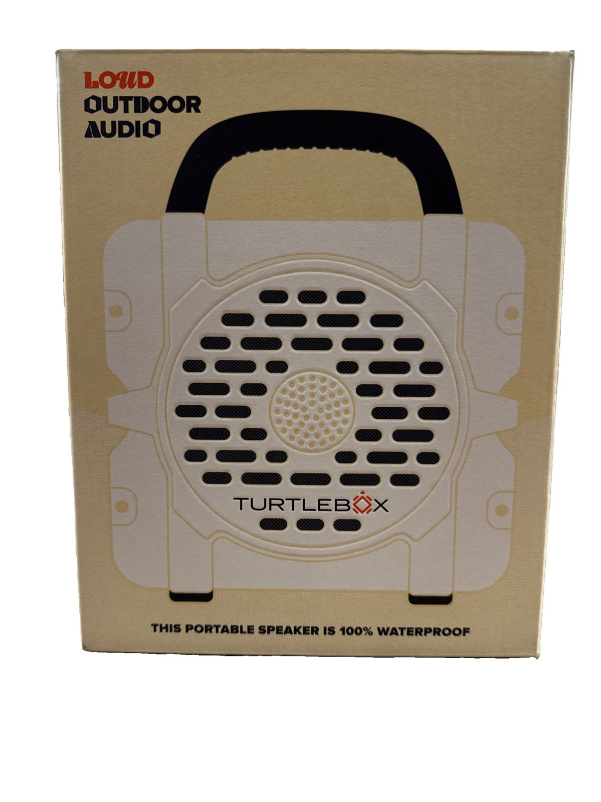 Turtlebox CUB Outdoor Bluetooth Speaker White. (TB-CUB-G1-WHT-1) Brand New Turtlebox CUB Outdoor Bluetooth Speaker White. (TB-CUB-G1-WHT-1) Brand New