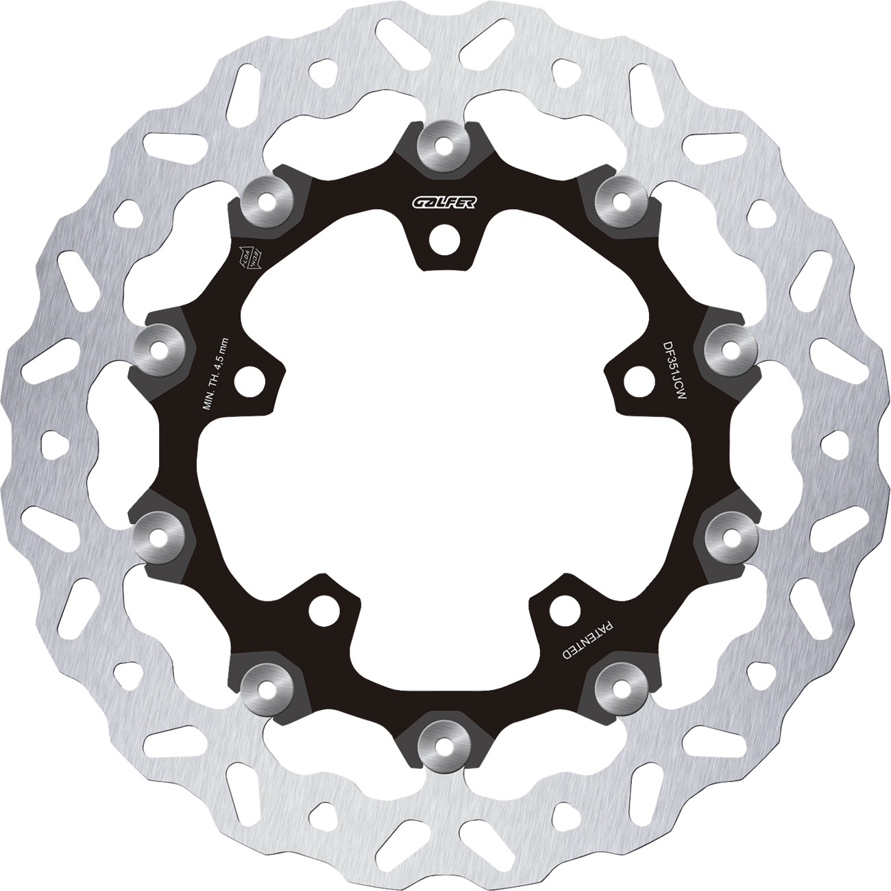 GALFER Fits Wave DF351JCW Brake Rotor For Enhanced Performance And Durability GALFER Fits Wave DF351JCW Brake Rotor For Enhanced Performance And Durability
