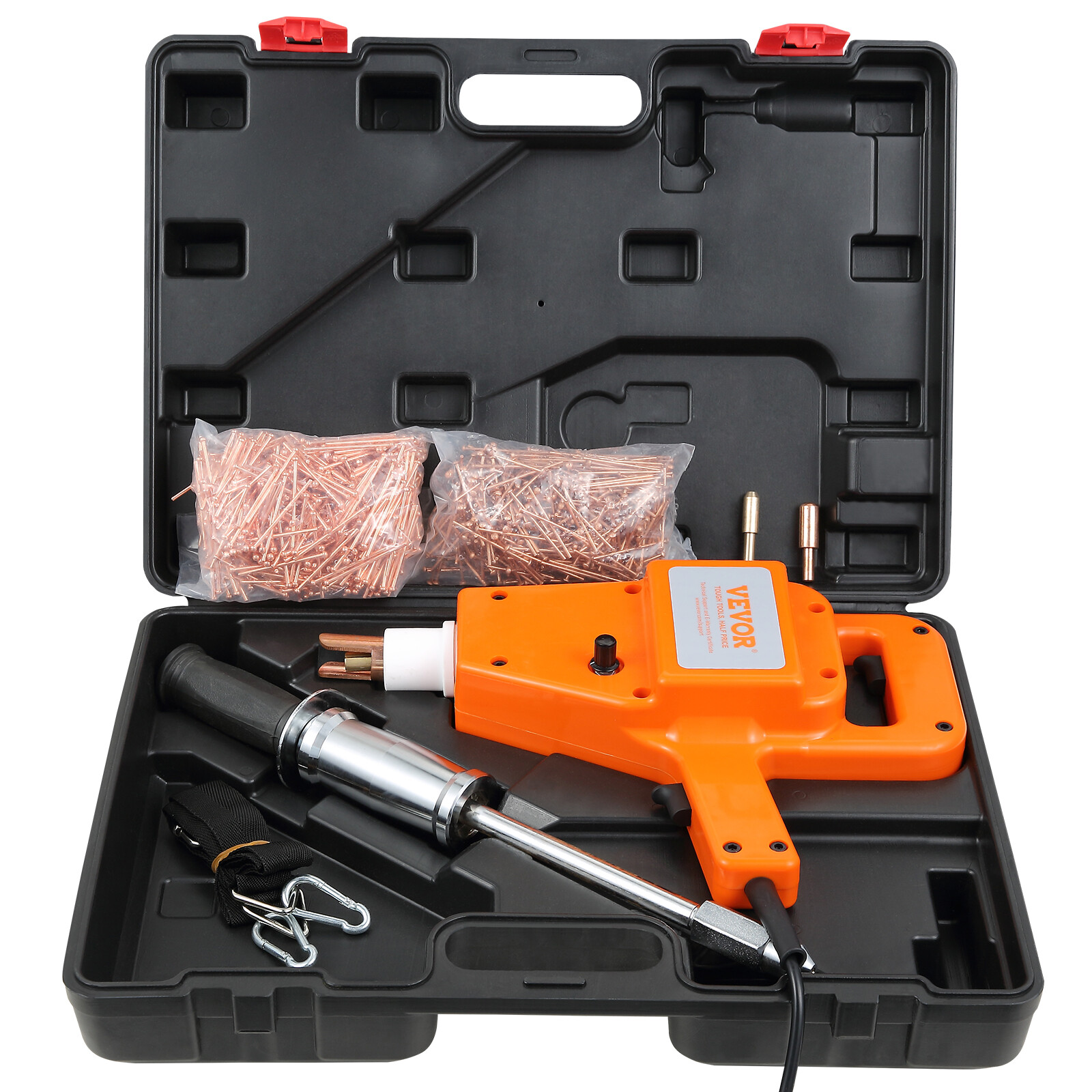 VEVOR Auto Body Dent Repair Kit 800VA Electric Stud Welder Gun w/ Puller Hammer VEVOR Auto Body Dent Repair Kit 800VA Electric Stud Welder Gun w/ Puller Hammer