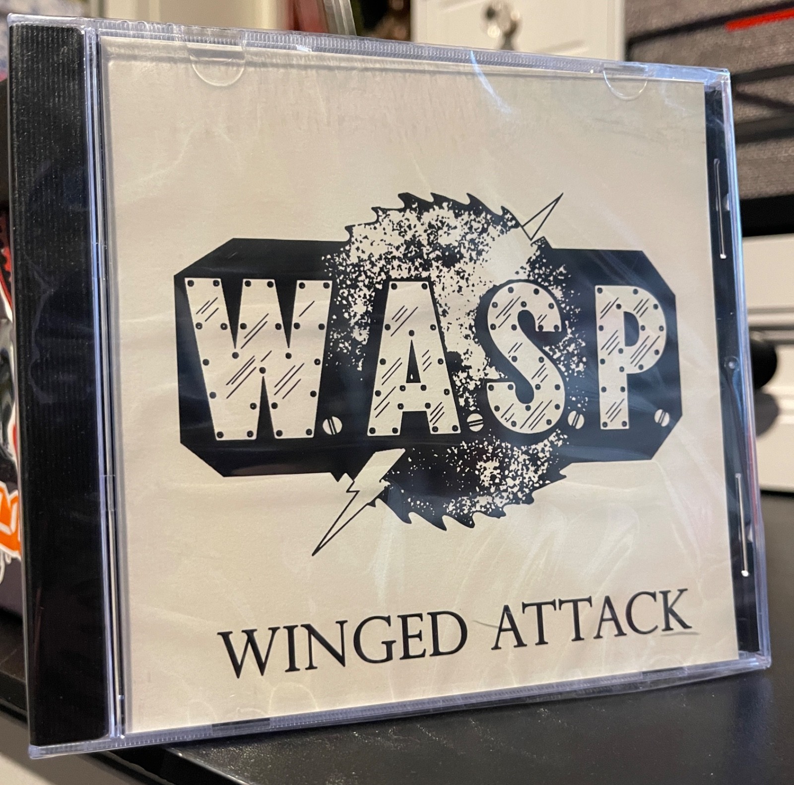 W.A.S.P. WINGED ATTACK CD RARE DEMOS BLACKIE LAWLESS HEAVY METAL CD SEALED W.A.S.P. WINGED ATTACK CD RARE DEMOS BLACKIE LAWLESS HEAVY METAL CD SEALED