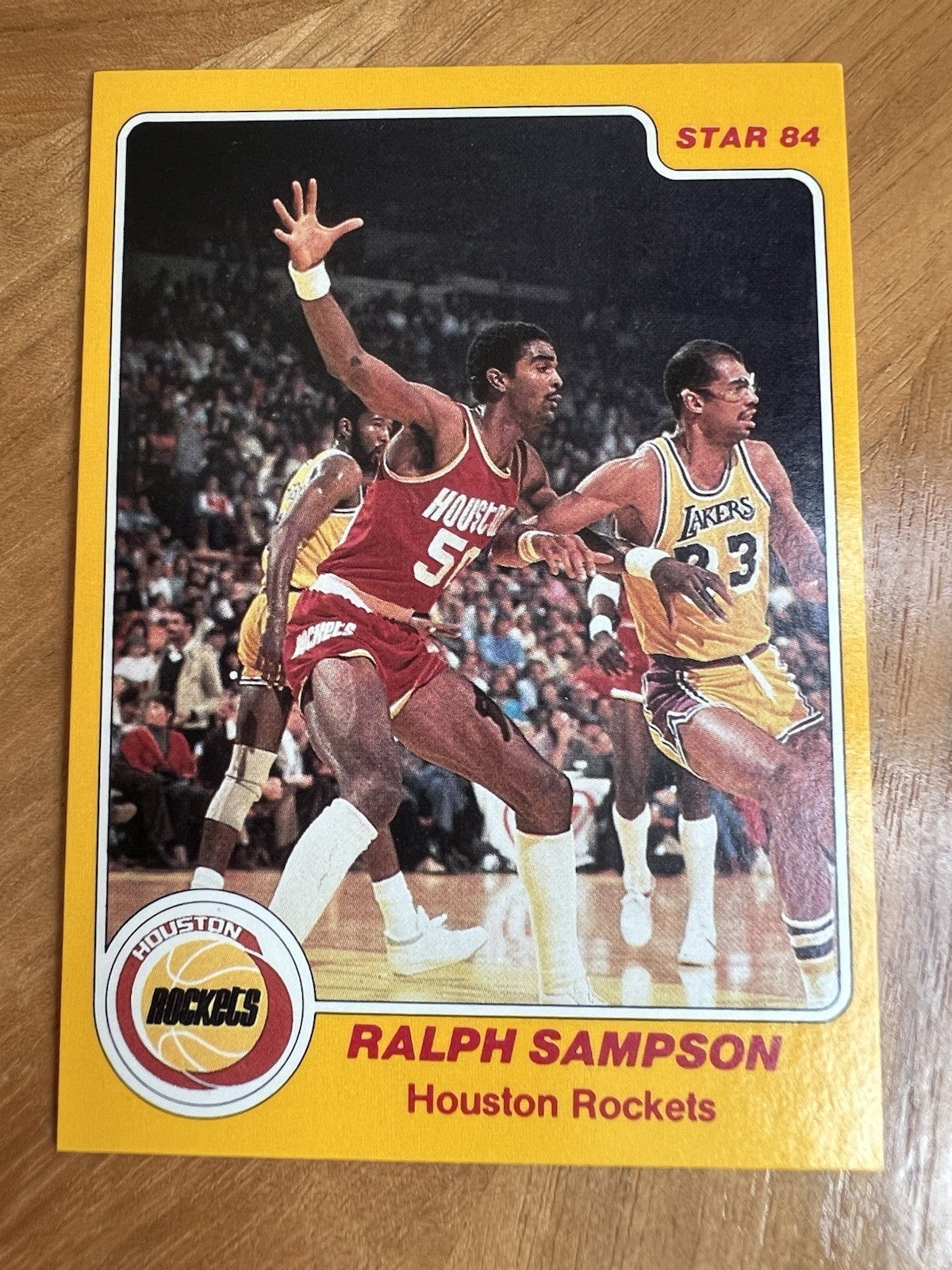 1983-84 Star - Ralph Sampson #73 (RC)  Looking nm-mt Or Better