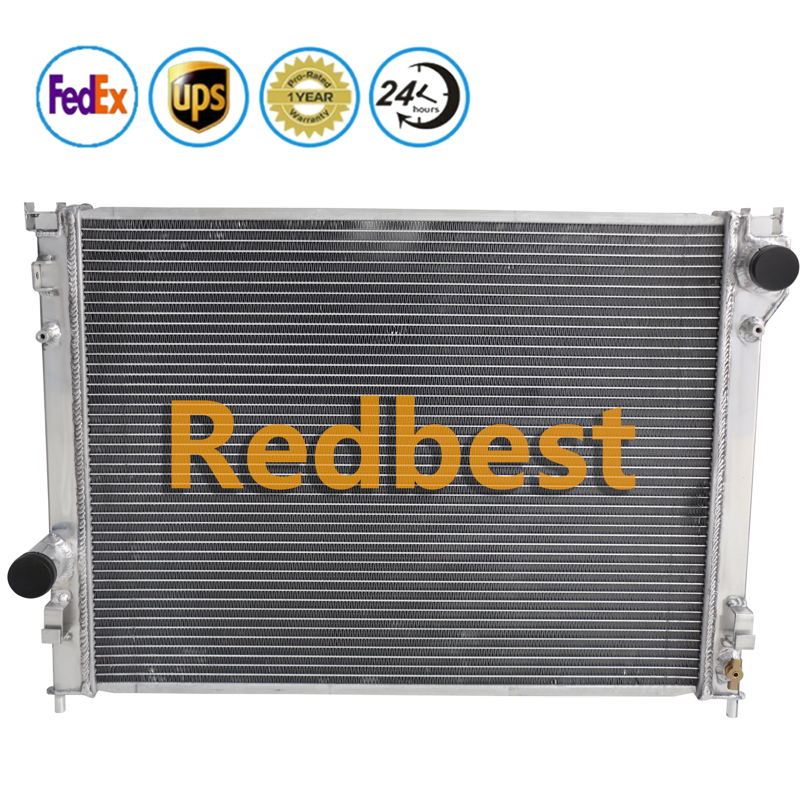 4 Row Alu Radiator For 2009-2018 Dodge Challenger/Chrysler 300 S Sedan 3.6L 5.7L