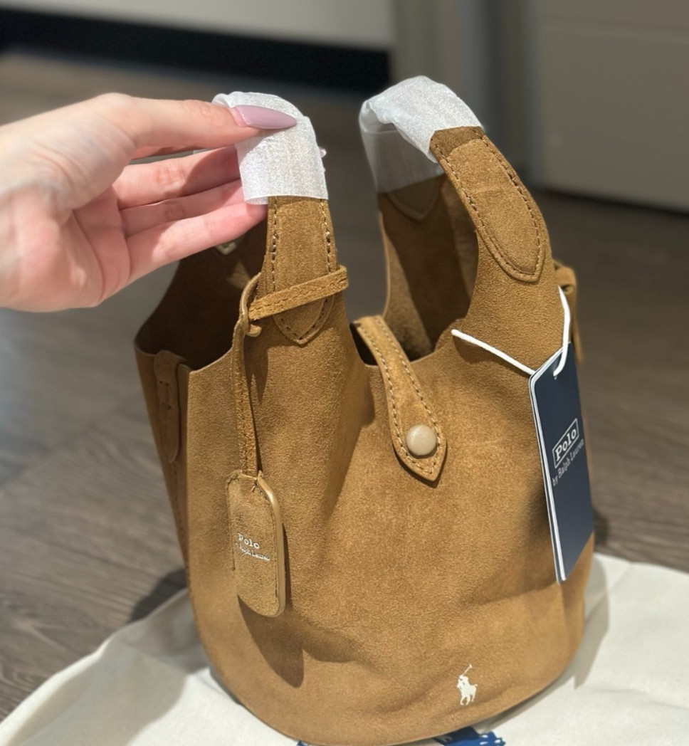 Polo Ralph Lauren Play Suede Small Tote & Crossbody bag Polo Ralph Lauren Play Suede Small Tote & Crossbody bag