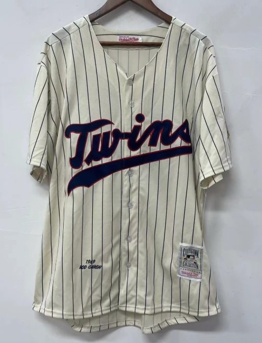 Harmon Killebrew #3 Minnesota Twins White Cream Baseball Jersey NWT