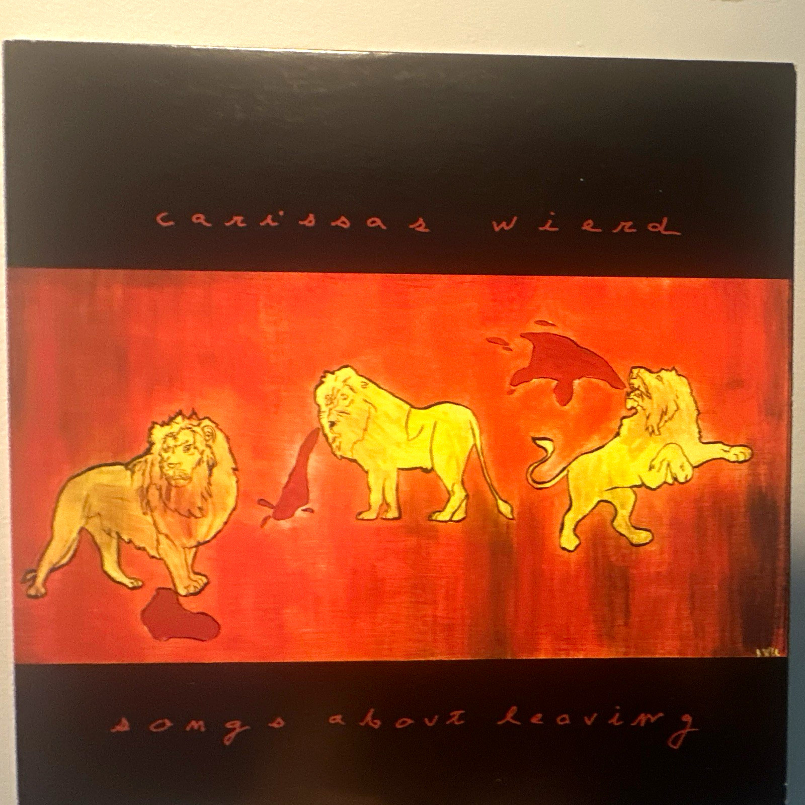 EXTREMELY RARE Limited Edition Light Green Carissas Wierd Songs About Leaving NM EXTREMELY RARE Limited Edition Light Green Carissas Wierd Songs About Leaving NM