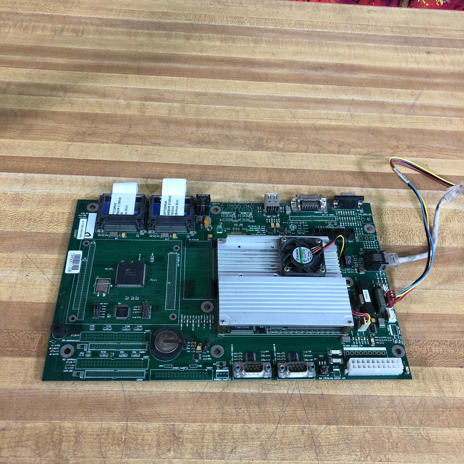 Unitec Carrier Board OM1680 Portal TI Car Wash w/Flash Cards Unitec Carrier Board OM1680 Portal TI Car Wash w/Flash Cards