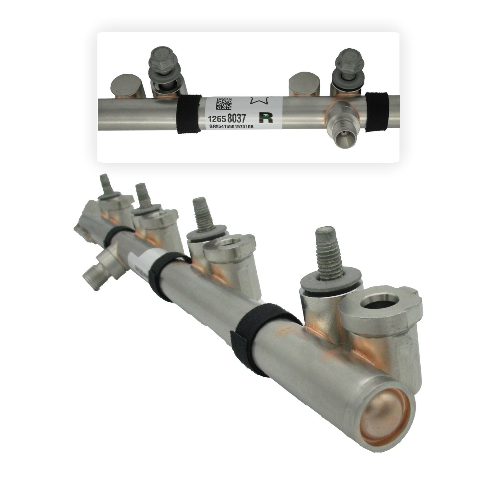 New GM Fuel Injection Fuel Rail Right Position 12658037 Compatible w/12685360 V8 New GM Fuel Injection Fuel Rail Right Position 12658037 Compatible w/12685360 V8