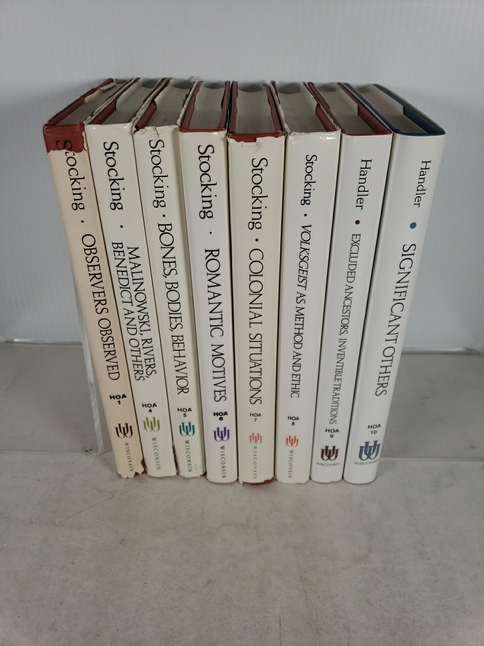 History of Anthropology Observers Observed (8 Book Set - Vol 1 & Vol 4-10) History of Anthropology Observers Observed (8 Book Set - Vol 1 & Vol 4-10)