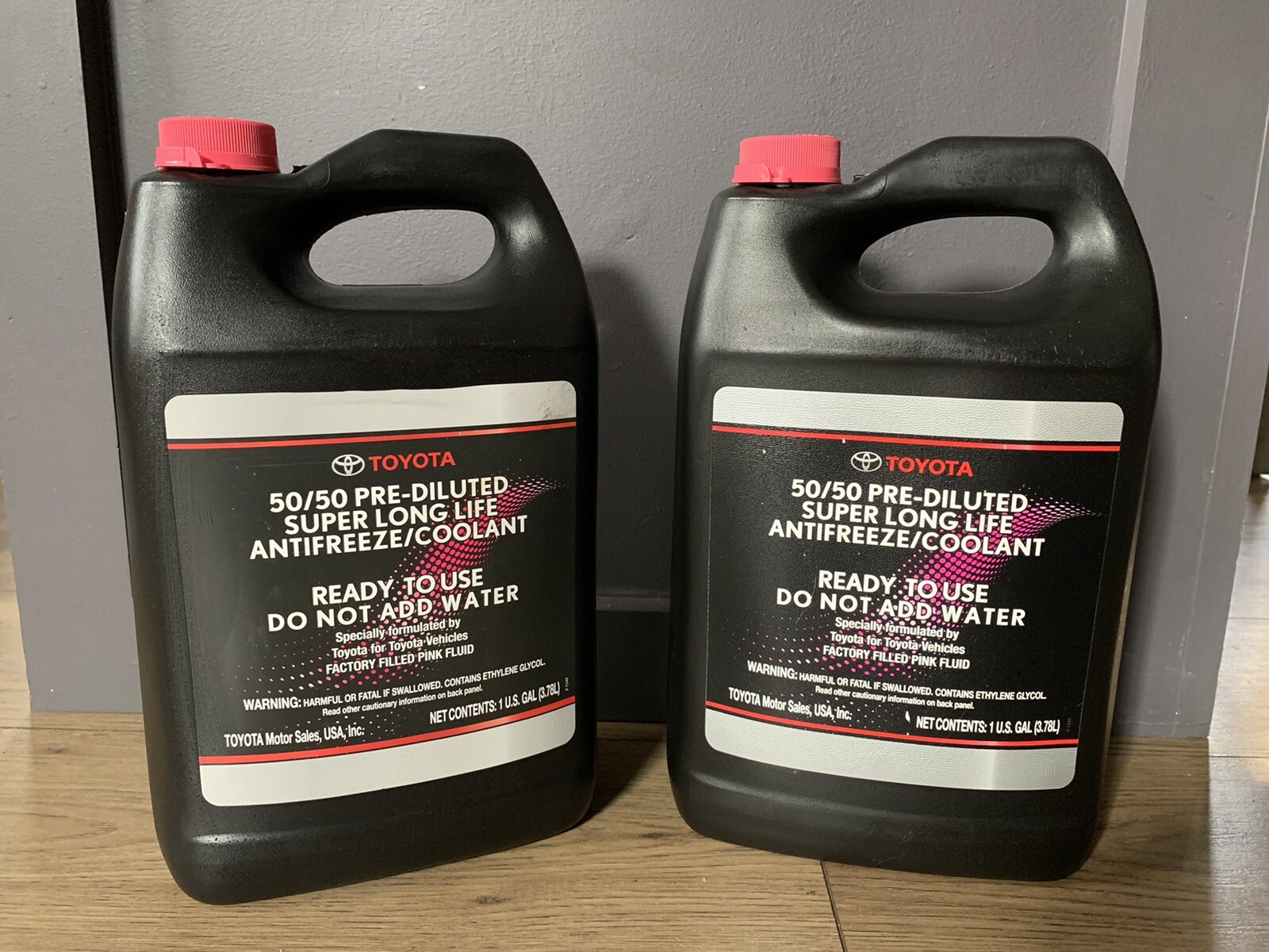 2 Gallons Toyota/Lexus Super Long Life Pink Coolant 2 Gallons Toyota/Lexus Super Long Life Pink Coolant
