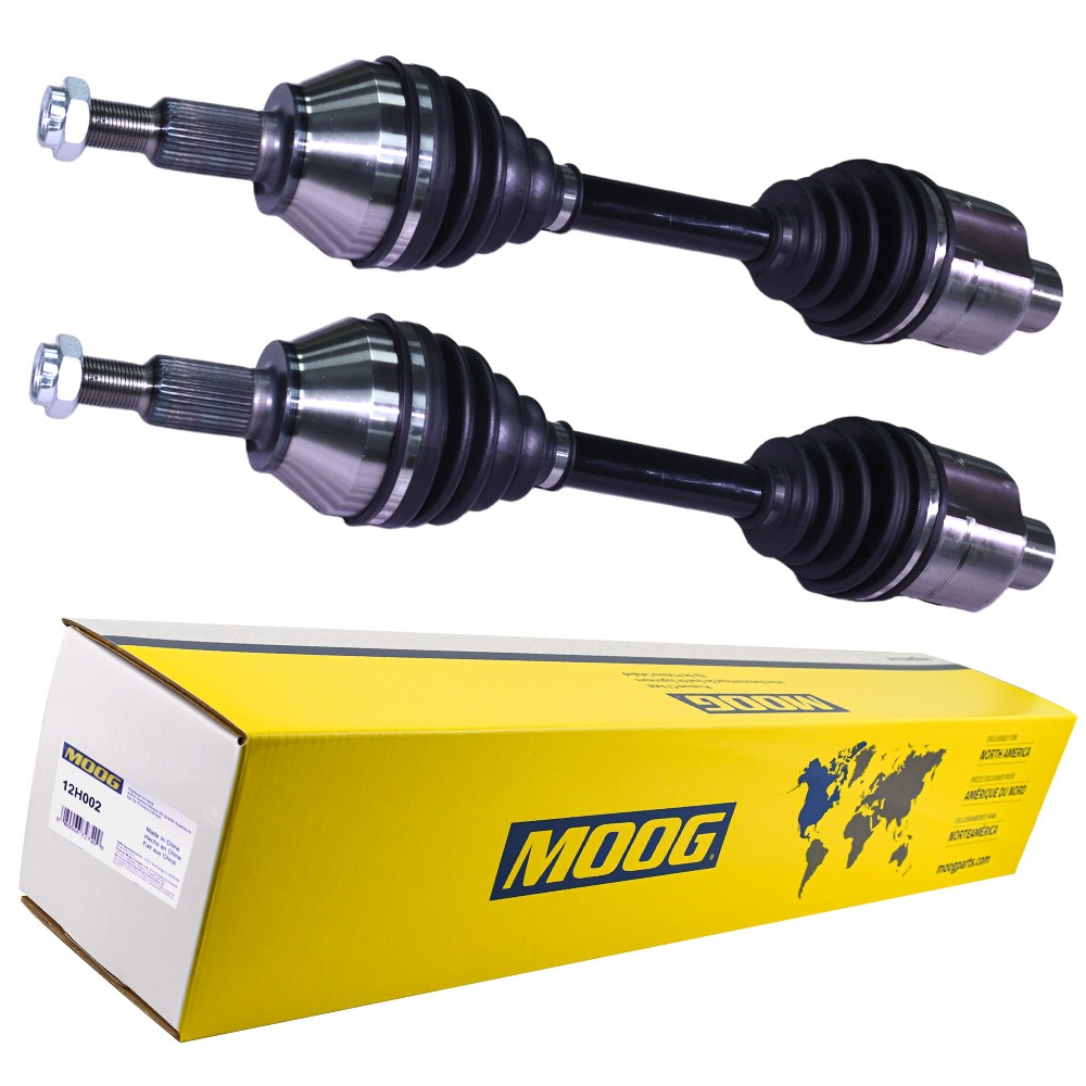 Pair 4WD MOOG Front CV Axle Shaft Assembly Fits Ram 1500 2012‑2022 12H002