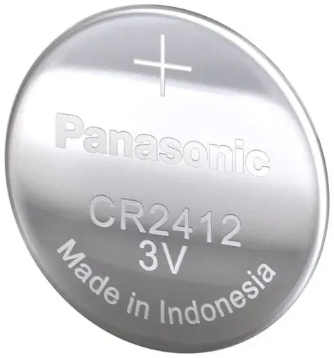 FOUR (4) PANASONIC CR2412 3V LITHIUM COIN CELL BATTERY EXP 2033-w/Tracking FOUR (4) PANASONIC CR2412 3V LITHIUM COIN CELL BATTERY EXP 2033-w/Tracking