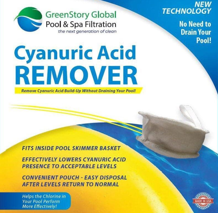 GreenStory Global Cyanuric Acid Remover, 1.5 lb (GSG-CYA-1.5) CYA Remover GreenStory Global Cyanuric Acid Remover, 1.5 lb (GSG-CYA-1.5) CYA Remover