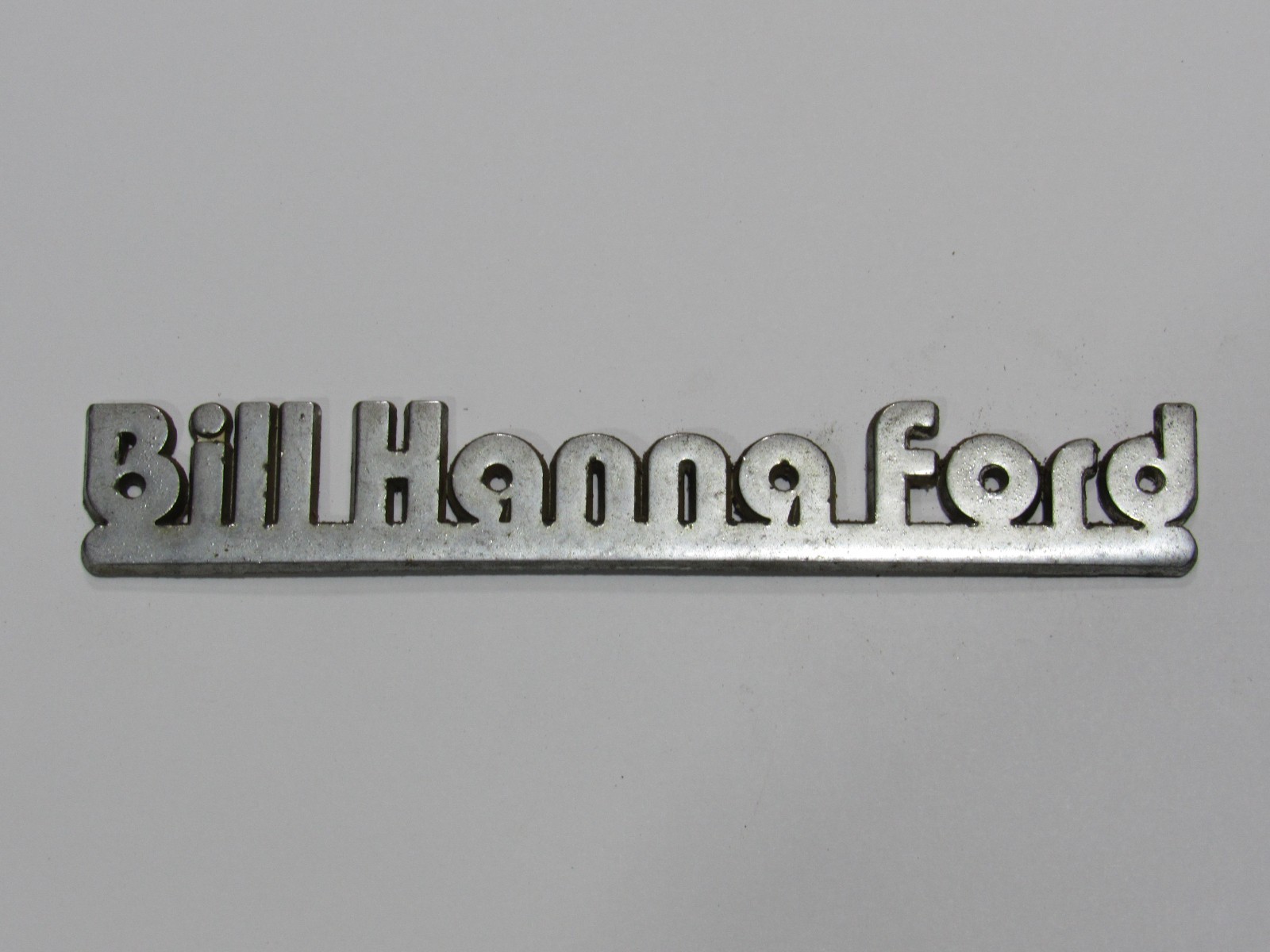VTG Bill Hanna Ford Shreveport Louisiana Metal Dealership Badge Tag Emblem LA VTG Bill Hanna Ford Shreveport Louisiana Metal Dealership Badge Tag Emblem LA