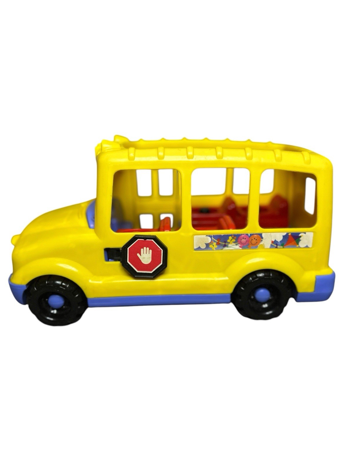 VTG 1998 Fisher-Price School Bus Little People Chunky Kids Toy BUS ONLY VTG 1998 Fisher-Price School Bus Little People Chunky Kids Toy BUS ONLY