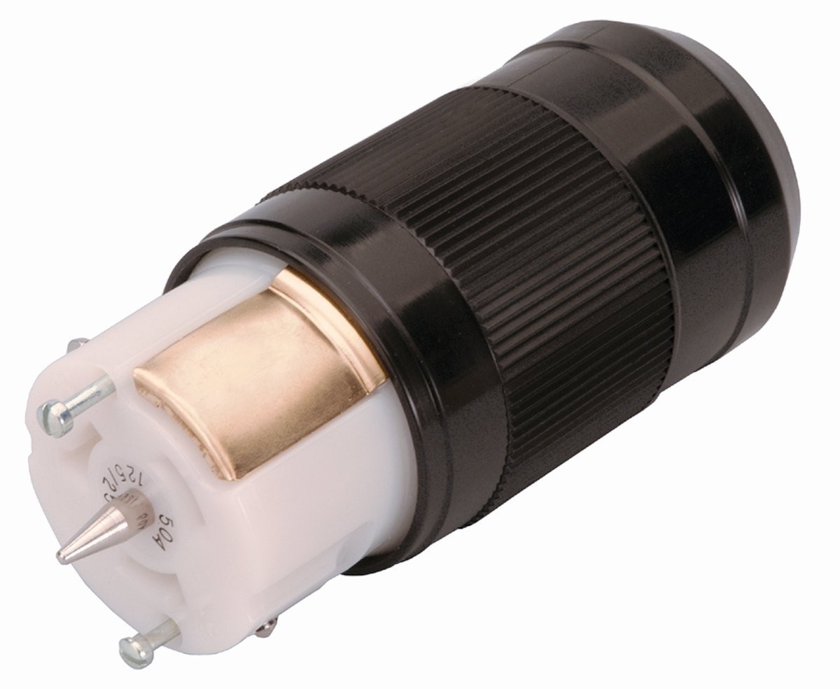 Reliance Controls LL550C 50 Amp Generator Connector Female, Black