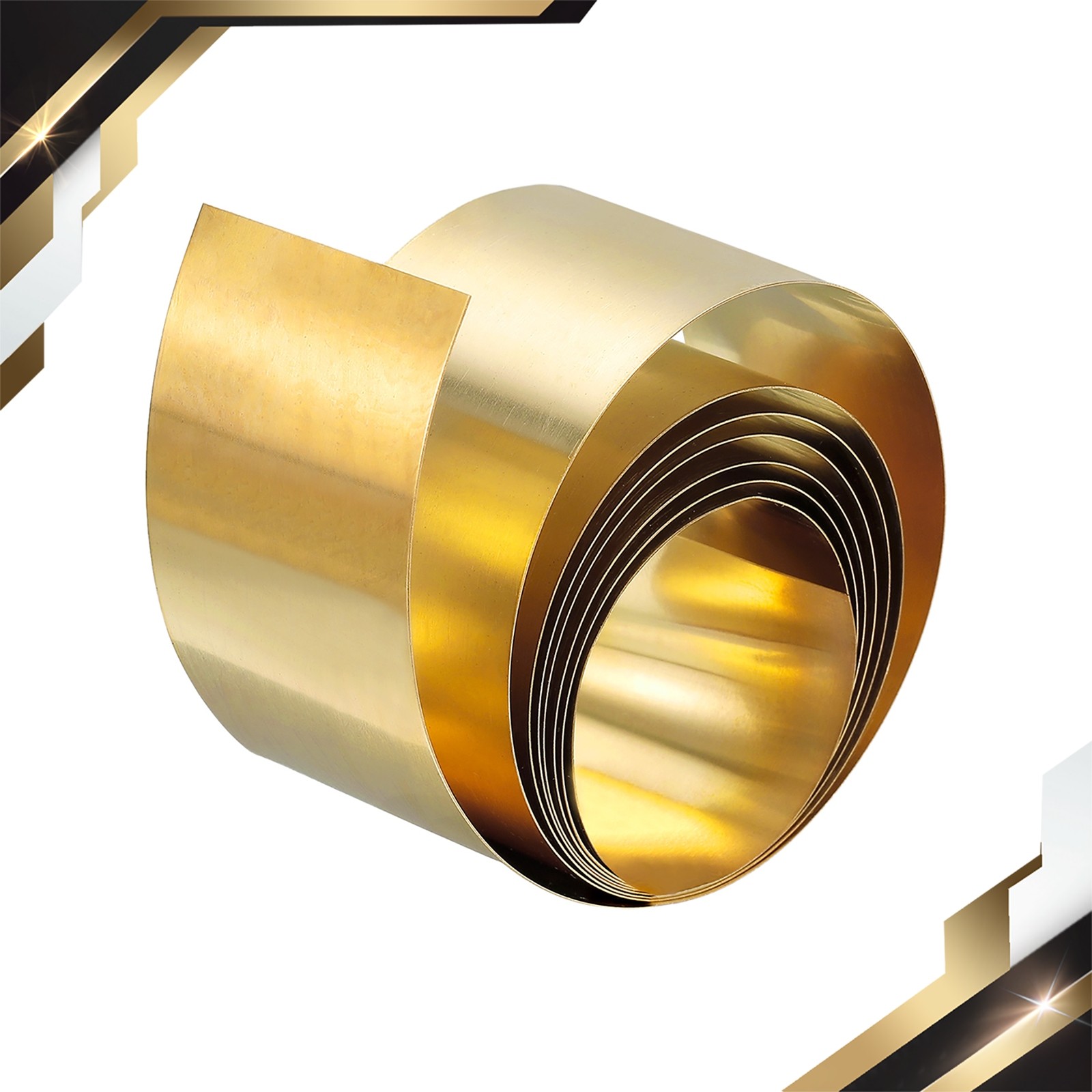 Brass Sheet Roll Metal Foil Plate 1000mm x 40mm x 0.5mm New