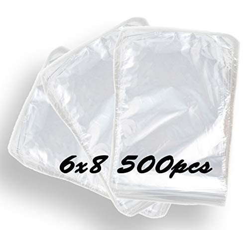 DOTPRO 500pcs Set Polyolefin Heat Shrink Wrap Bags (6 DOTPRO 500pcs Set Polyolefin Heat Shrink Wrap Bags (6