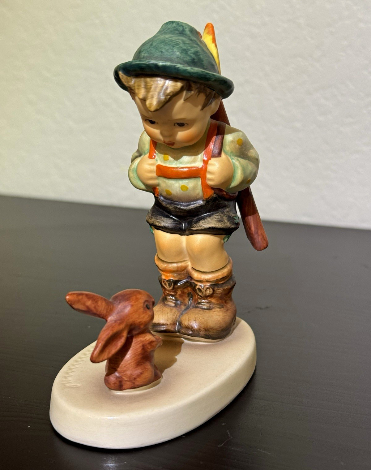 Goebel Hummel Sensitive Hunter HUM 6/0 W Germany Vintage Figurine