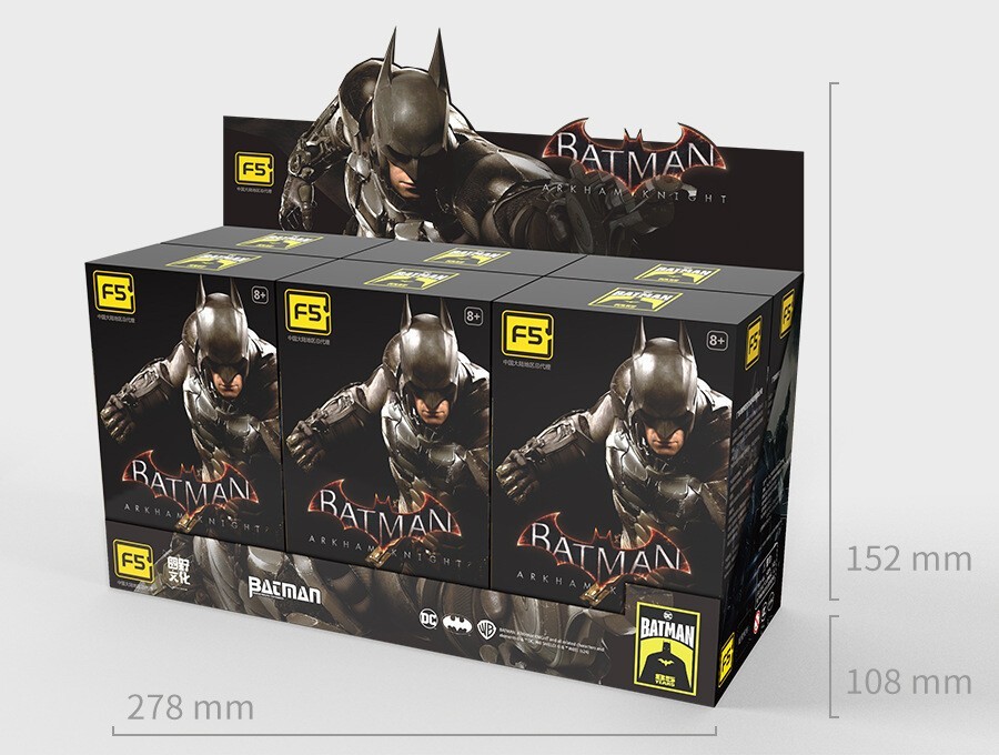 Yuanye DC Justice League F5 Batman Arkham Knight Model Kit Collectible Gift NEW