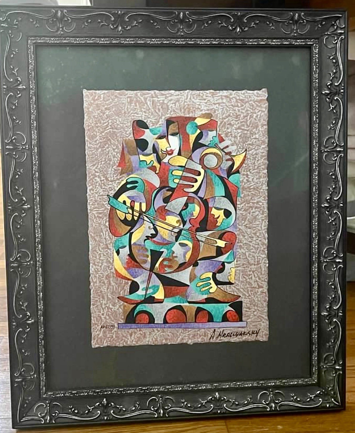 Anatole Krasnyansky “Interlude” Artist Proof AP 67/95 Signed Framed Print