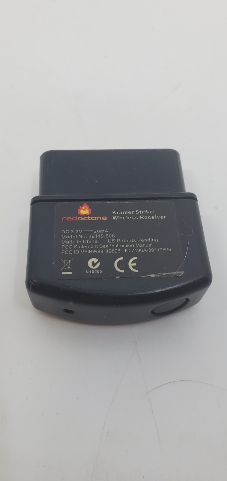 Guitar Hero PS2 Kramer Striker Wireless Receiver Dongle Red Octane 89119806 Guitar Hero PS2 Kramer Striker Wireless Receiver Dongle Red Octane 89119806