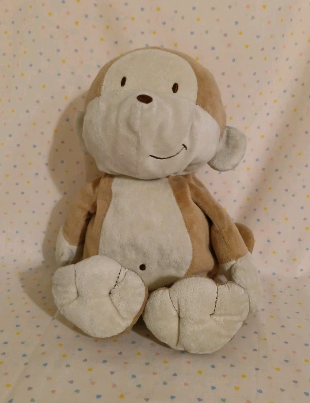 Kids Preferred 2009 Monkey Chimp Tan Brown Stuffed Animal Plush Asthma 12\ Kids Preferred 2009 Monkey Chimp Tan Brown Stuffed Animal Plush Asthma 12\