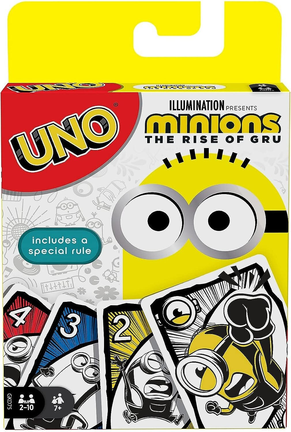 UNO Featuring Illumination’s Minions The Rise of Gru Card Game Sealed Cards