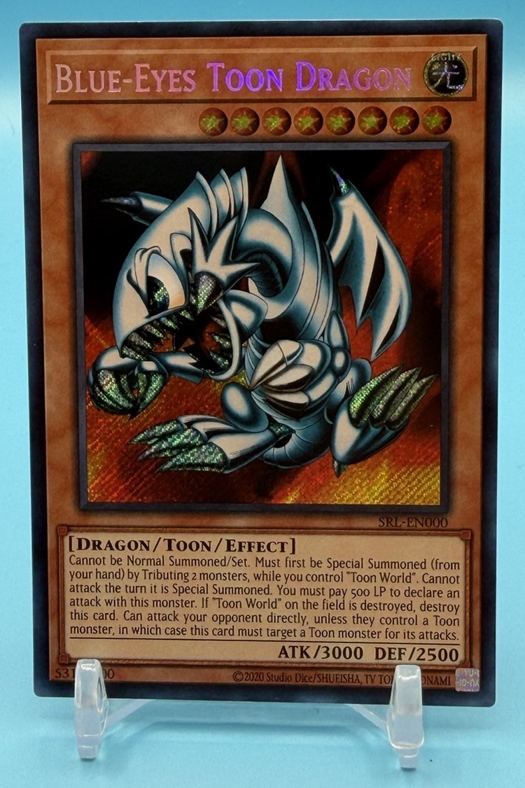 2023 Yu-Gi-Oh Spell Ruler English 25th Blue-Eyes Toon Dragon #SRL-EN000