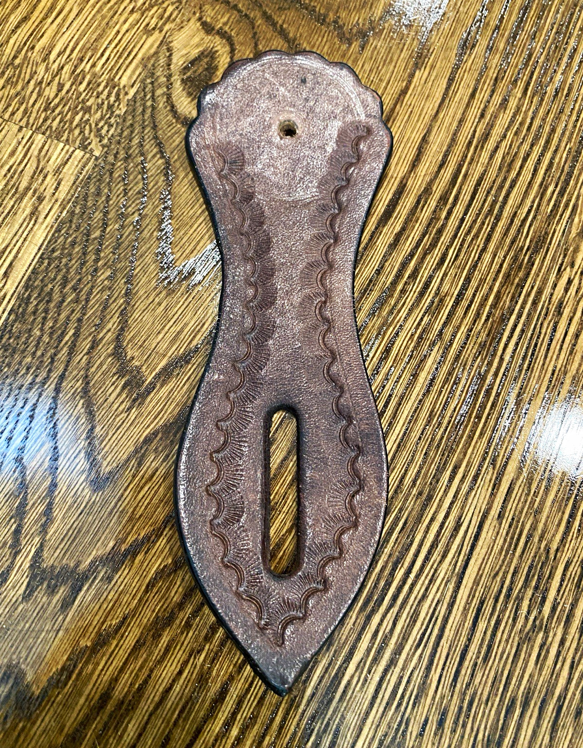 Western Horse Leather cinch girth holder Strap Saddle Accessory brown Hilason Western Horse Leather cinch girth holder Strap Saddle Accessory brown Hilason