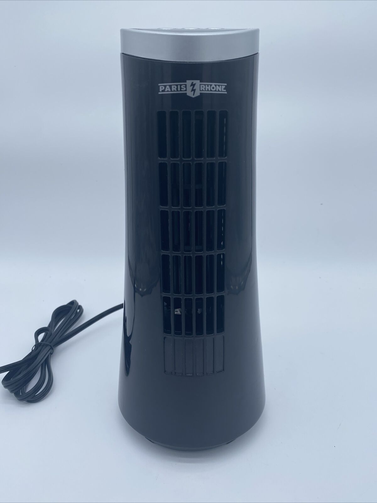Paris Rhône 12” Tall Oscillating Portable Tower Fan Perfect For Your Desk