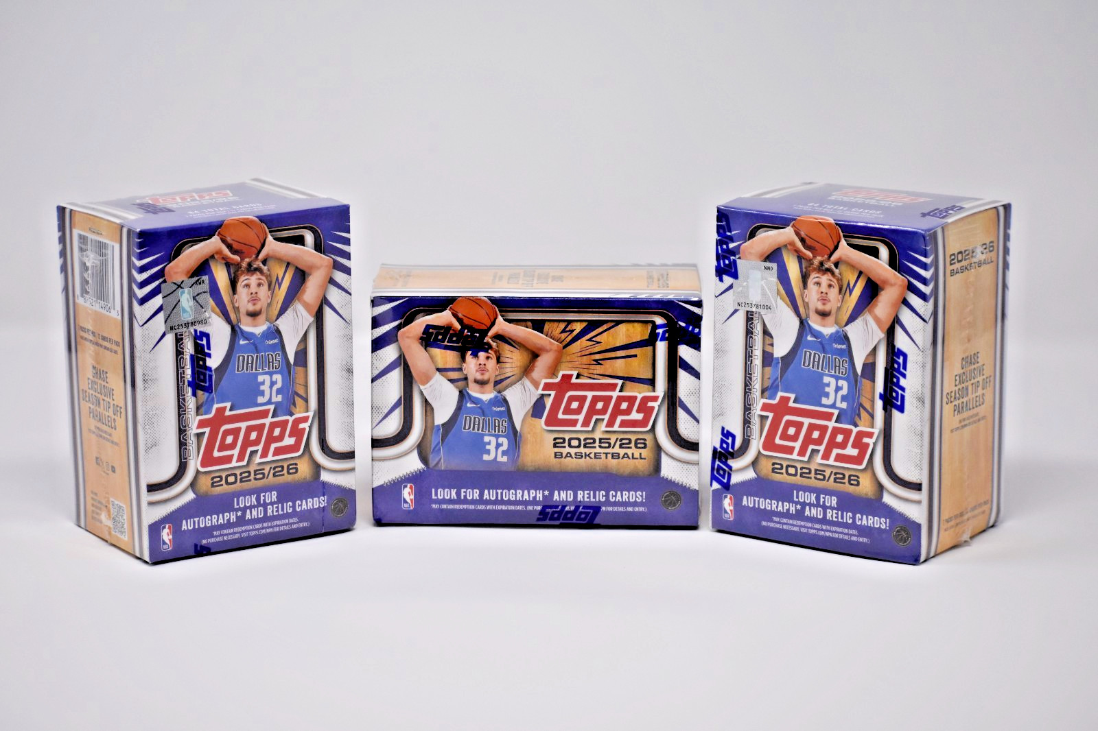 Topps 2025/26 NBA Basketball Blaster Box Lot of 3