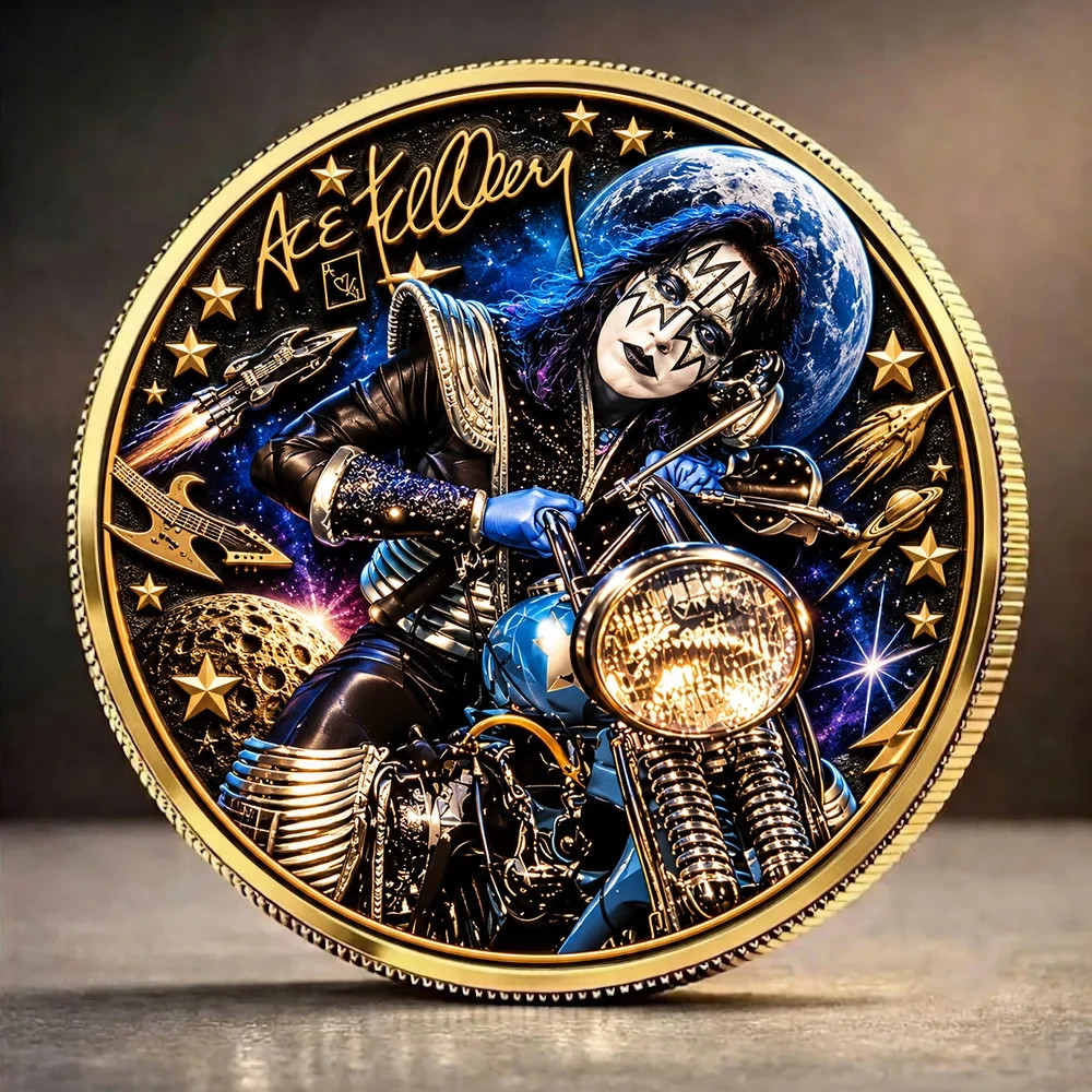 KISS x Ace Frehley Commemorative Coin KISS x Ace Frehley Commemorative Coin