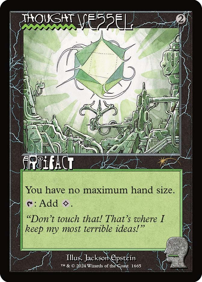 MTG  Thought Vessel  Full Art - Secret Lair Drop #1665