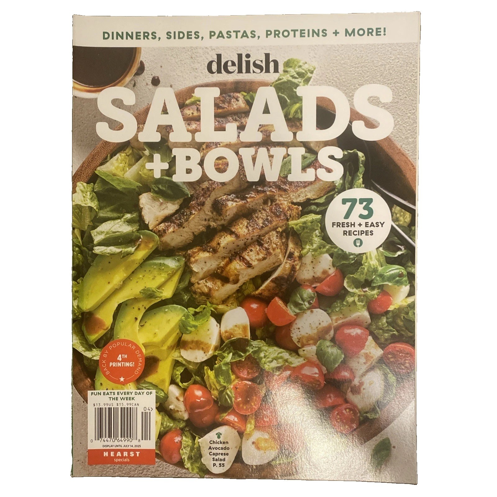 DELISH MAGAZINE | SALADS + BOWLS | HEARST SPECIALS