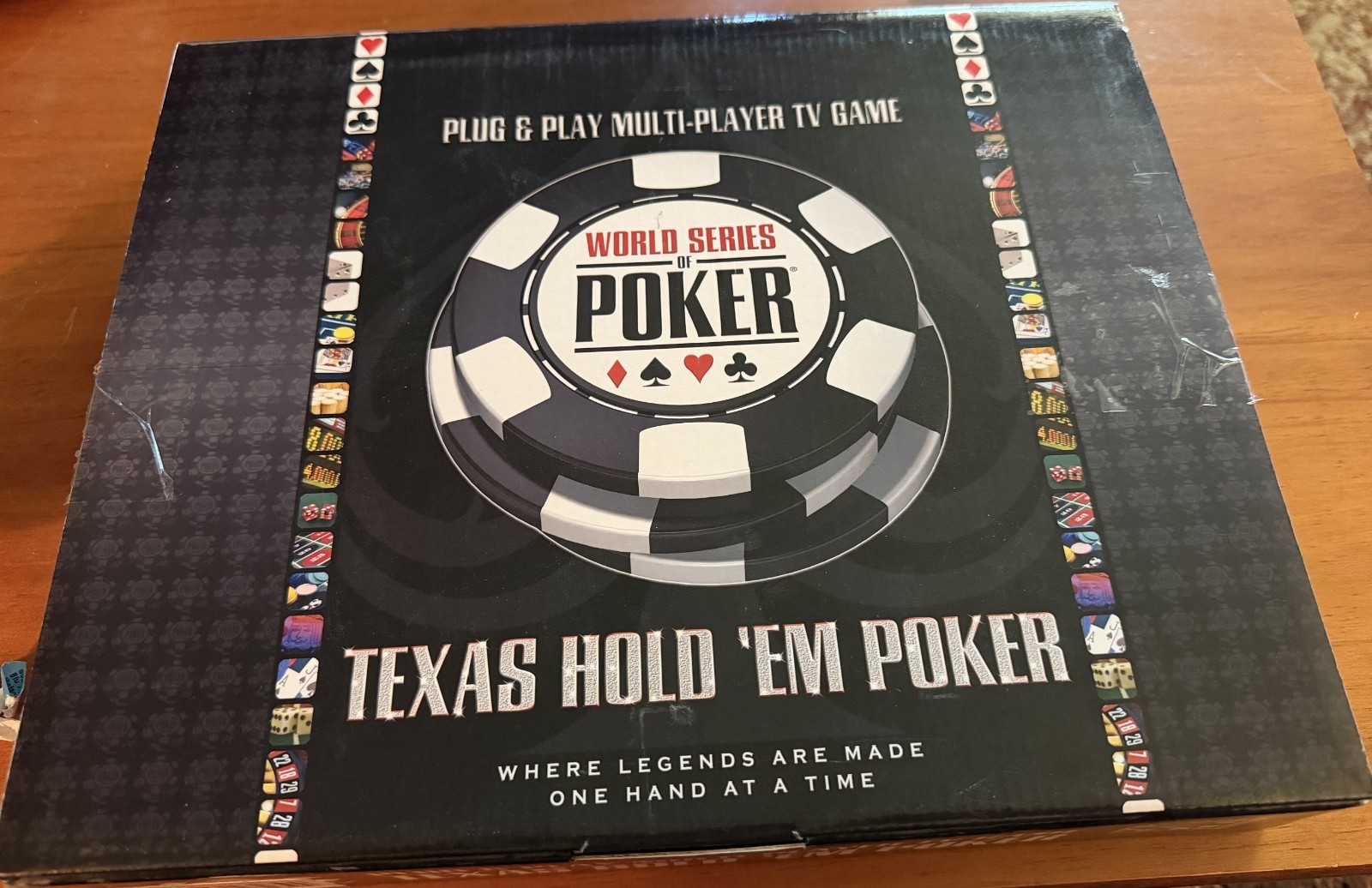 Vtg. 2005 Excalibur World Series of Poker TEXAS HOLD \'EM 6 Players Plays on TV Vtg. 2005 Excalibur World Series of Poker TEXAS HOLD \'EM 6 Players Plays on TV