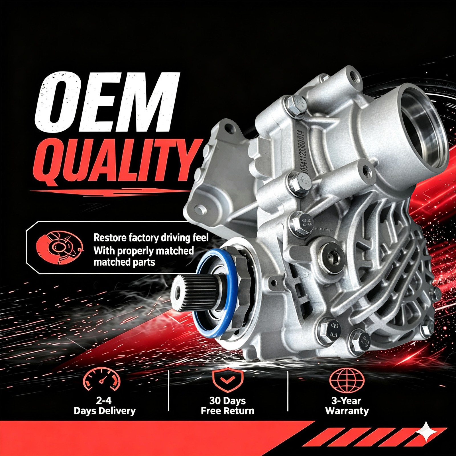 27109811688 Transmission Transfer Case for Mini Cooper Countryman R60 R61 ALL4 27109811688 Transmission Transfer Case for Mini Cooper Countryman R60 R61 ALL4