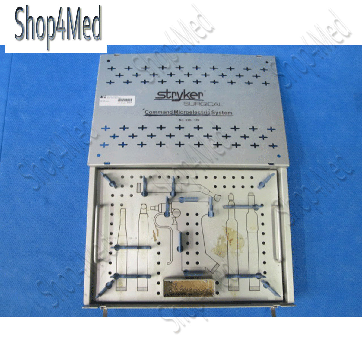 Stryker Surgical Command Microelectric System Case 296-170