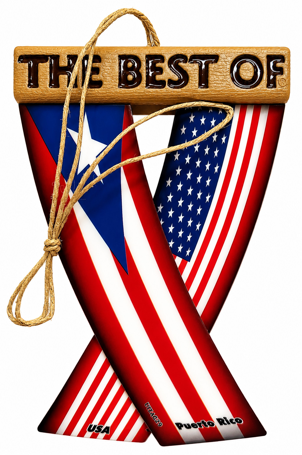 Puerto Rico Flag Car Mirror and USA Rear View Mirror Accessory by Unity Flagz Puerto Rico Flag Car Mirror and USA Rear View Mirror Accessory by Unity Flagz