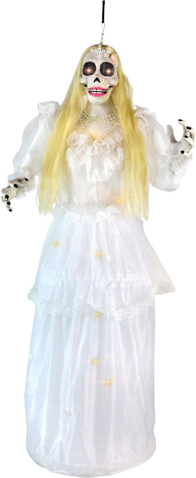 5.0-Ft. Animated Hanging Spinning Bride Halloween Prop