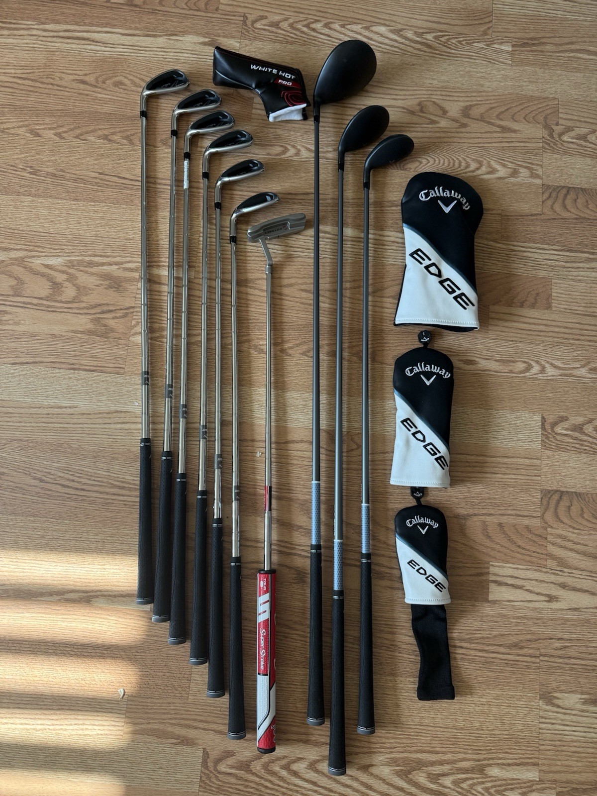 CALLAWAY 2024 EDGE 10-PIECE COMPLETE SET Regular Flex Left Handed LH