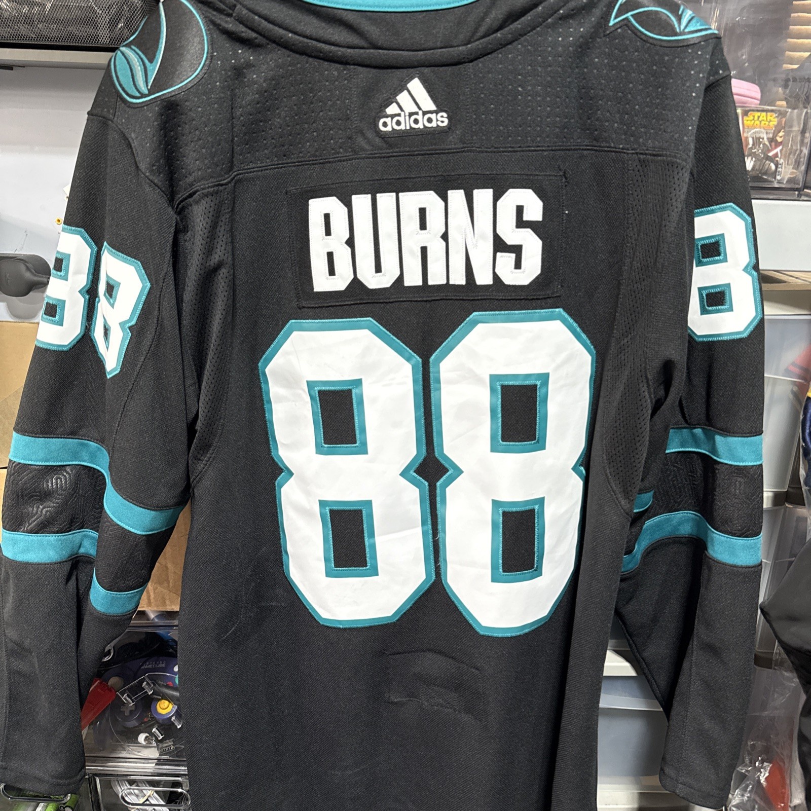 San Jose Sharks Brent Burns #88 Reebok CCM Authentic Jersey Size 54 San Jose Sharks Brent Burns #88 Reebok CCM Authentic Jersey Size 54