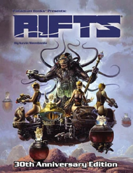 Rifts RPG 30th Anniversary Commemorative Hardcover Ed. PLB800HC30 $49.99 Value